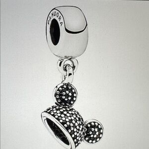 Disney Pandora Charm - Mickey Sparkling Ears Hat Dangle Charm
New In Box